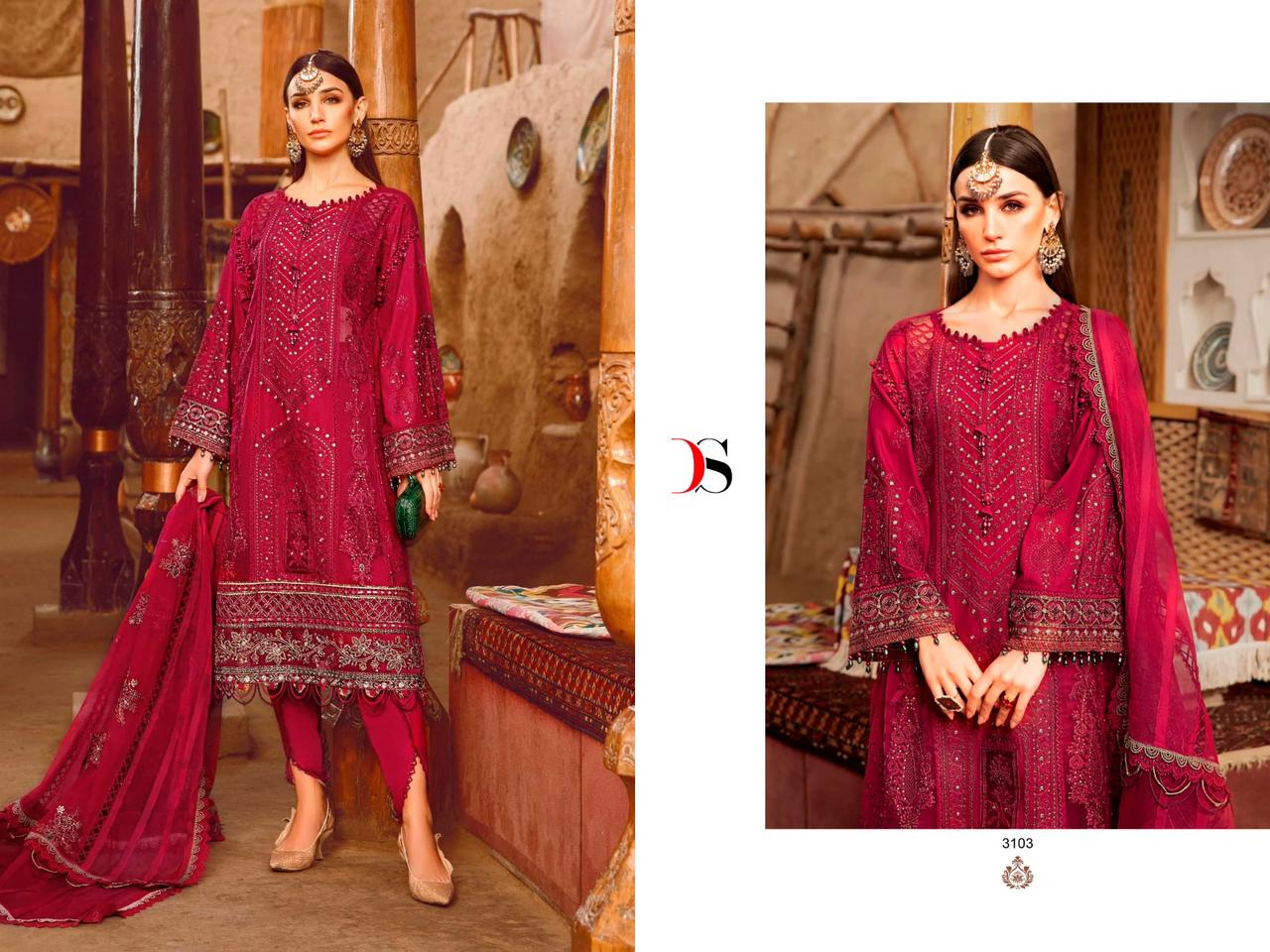 Maria B Lawn 23 Vol 2 By Deepsy Pakistani Suits Catalog